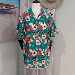 RJC Vintage Floral Hawaiian Shirt